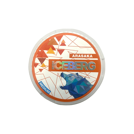 20mg Iceberg Arasaka Nicotine Pouches - 20 Pouches - Online Vape Shop
