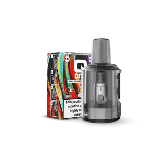 QOne Replacement Pod Single Pack (0.6Ohm/0.8Ohm/1.2Ohm) - Online Vape Shop