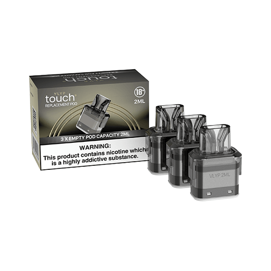 VLYP touch Empty Replacement Pods Pack Of 3 - 2ml - Online Vape Shop