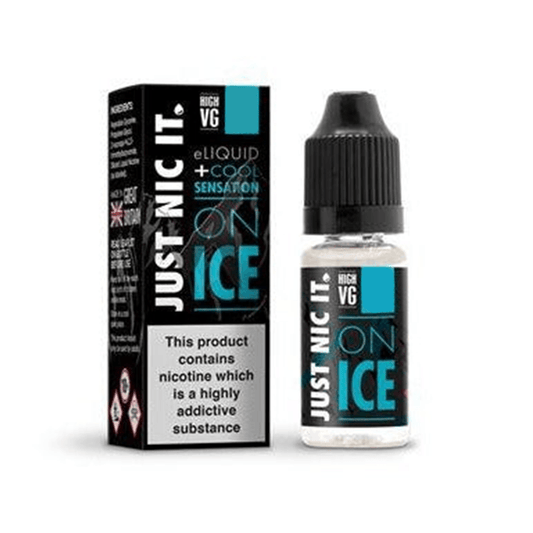 20mg Just Nic It Nic Salt on Ice 10ml (80VG/20PG) - Online Vape Shop