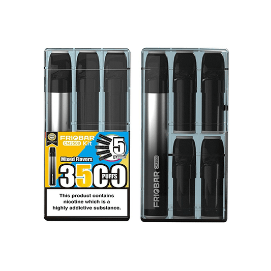 20mg Friobar CM3500 Kit Mixed Flavours 3500 Puffs - Online Vape Shop
