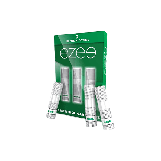 0mg Ezee E-cigarette Cartridges Menthol 1050 Puffs - Online Vape Shop