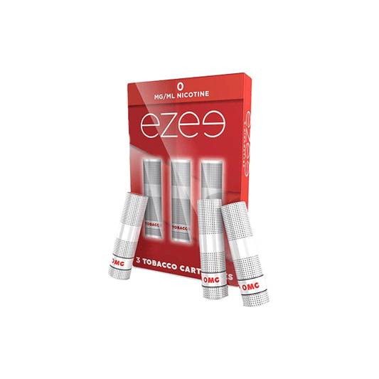0mg Ezee E-cigarette Cartridges Tobacco 1050 Puffs - Online Vape Shop