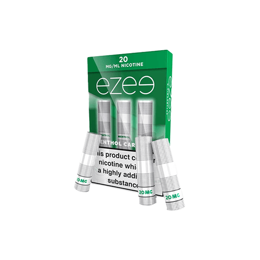 20mg Ezee E-cigarette Cartridges Menthol 1050 Puffs - Online Vape Shop