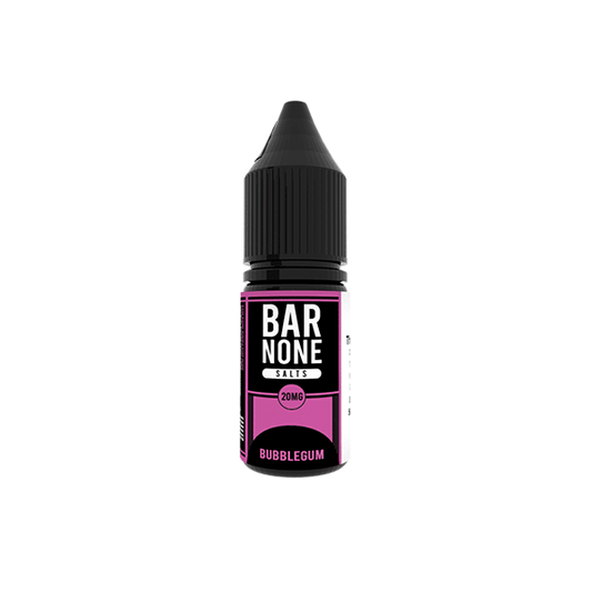 20mg BAR NONE Nic Salts 2x10ml (50VG/50PG) - Online Vape Shop