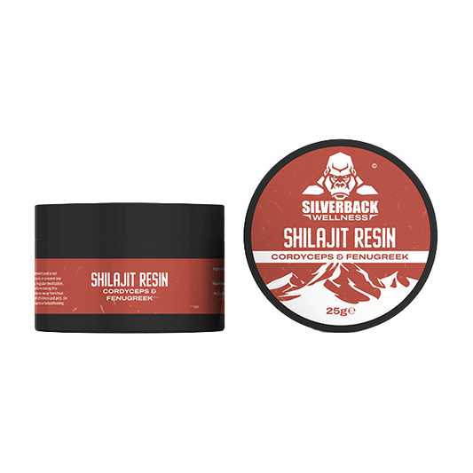 Silverback Wellness Cordyceps + Fenugreek Infused Shilajit Resin 25g - Online Vape Shop