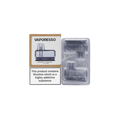 Vaporesso Eco Nano Replacement Pod (0.8Ω/1.2Ω) - Online Vape Shop