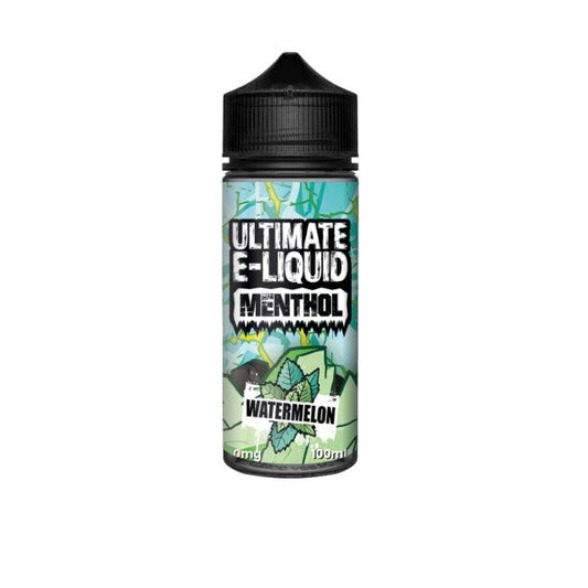 Ultimate E-liquid Menthol by Ultimate Puff 100ml Shortfill 0mg (70VG/30PG) - Online Vape Shop