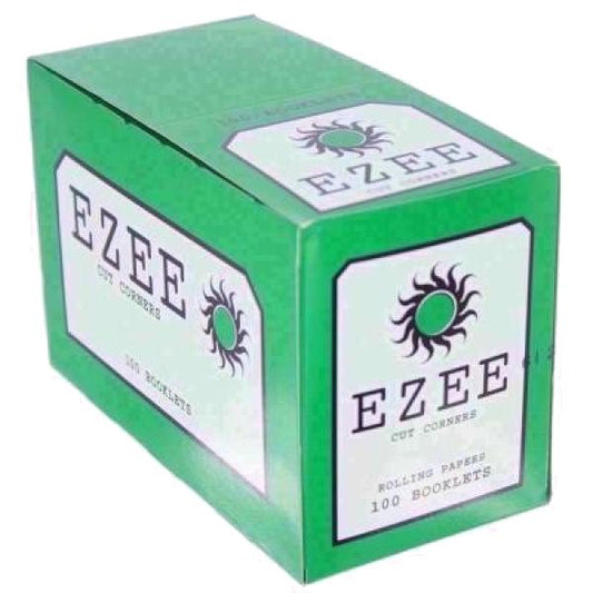Ezee Green Cut Corner Standard Rolling Papers - Online Vape Shop