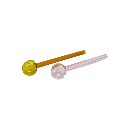 10 X Globe Shape Smoking Glass Pipe 15cm - BL132 - GS1054 - Online Vape Shop