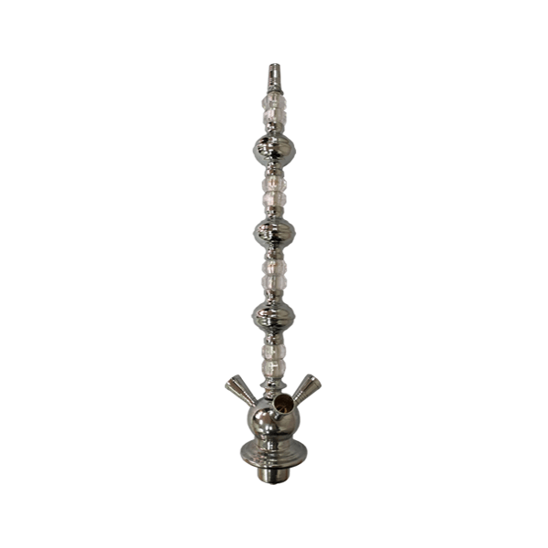 Large Glass Metal Shisha Stem - Assorted Colours - Online Vape Shop