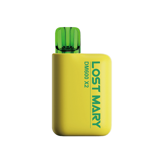 20mg Lost Mary DM600 X2 Disposable Pod Kit 1200 Puffs - Twin Pack - Online Vape Shop