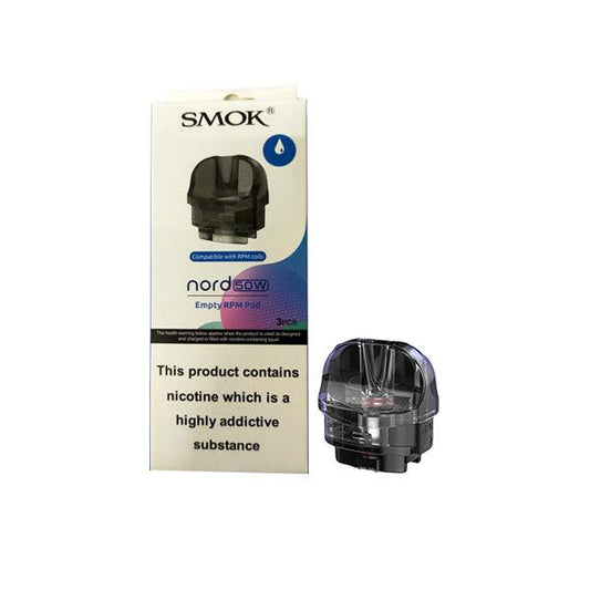 Smok Nord 50W RPM Replacement Pods Large - Online Vape Shop