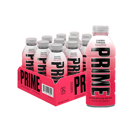 PRIME Hydration USA Cherry Freeze Sports Drink 500ml - Online Vape Shop