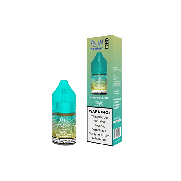 20mg RandM 9000 Tornado Nic Salts (50VG/50PG) - Online Vape Shop