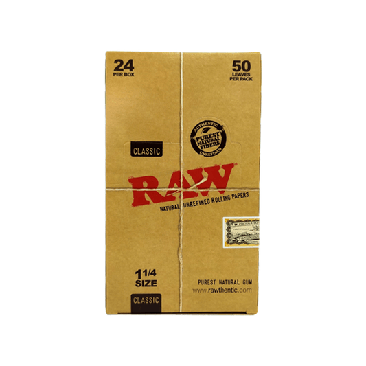 24 Raw Classic 1 1/4 Size Rolling Papers - Online Vape Shop