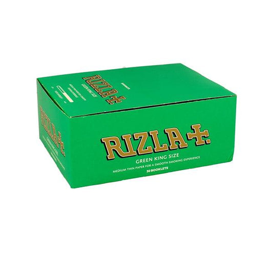 50 Green King Size Rizla Rolling Papers - Online Vape Shop