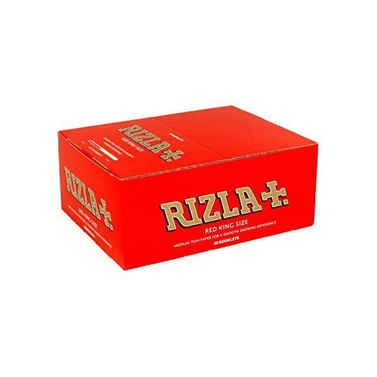 50 Red King Size Rizla Rolling Papers - Online Vape Shop
