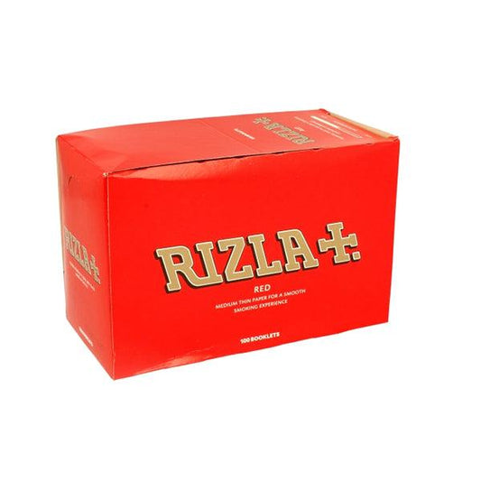 100 Red Regular Rizla Rolling Papers - Online Vape Shop
