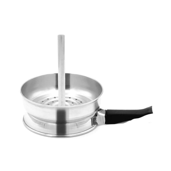 Charcoal Metal Pan Tray Chimney Head Pot Holder - Online Vape Shop