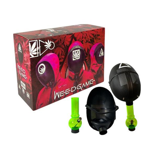 Weed Game Acrylic Mask Bong - GS1151 (WG-011) - Online Vape Shop