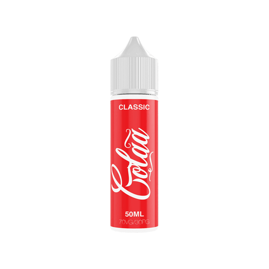 Colaa 50ml Shortfill 0mg (70VG/30PG) - Online Vape Shop