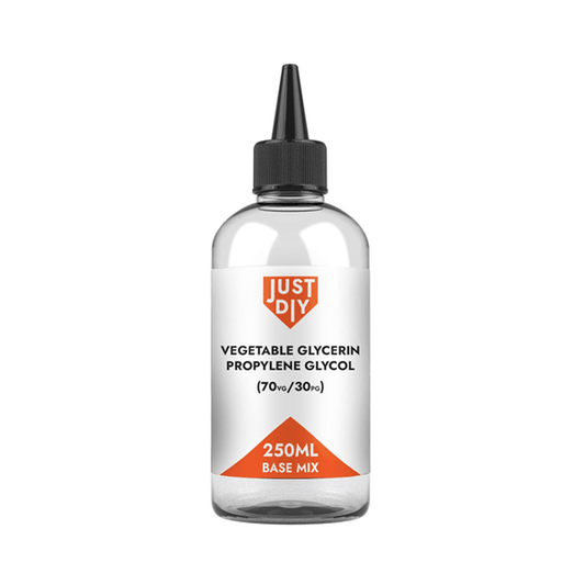 Just DIY Highest Grade 250ml Base Mix DIY E-liquid Concentrate (70VG/30PG) - Online Vape Shop