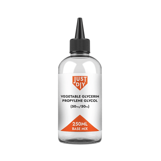 Just DIY Highest Grade 250ml Base Mix DIY E-liquid Concentrate (50VG/50PG) - Online Vape Shop