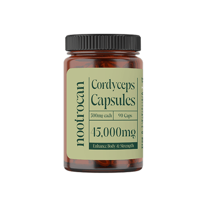 Nootrocan 45000mg Nootropic Vegan Mushroom Capsules - 90 Caps - Online Vape Shop