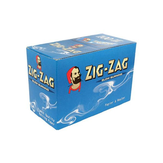 100 Zig-Zag Blue Regular Size Rolling Papers - Online Vape Shop