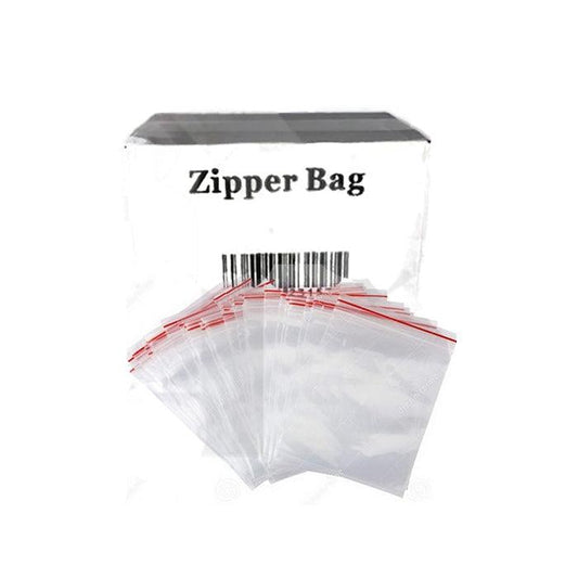 Zipper Branded 40mm x 60mm Clear Baggies - Online Vape Shop