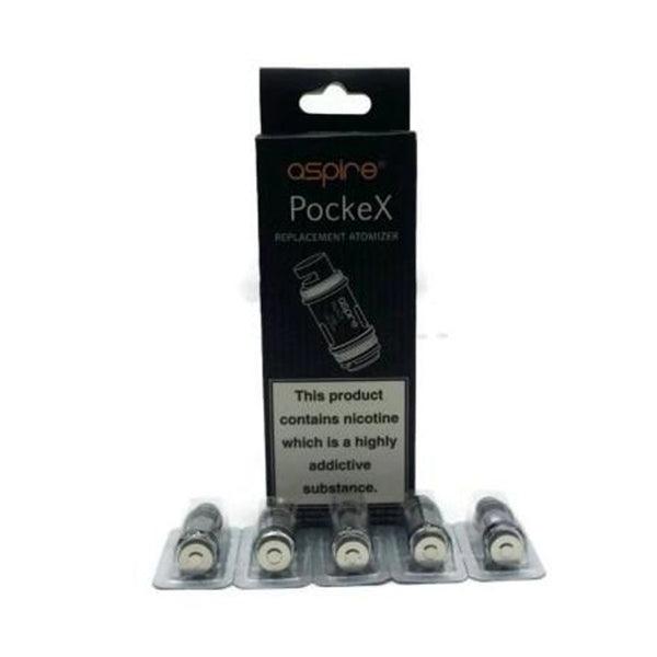 Aspire PockeX 0.6 / 1.2 Ohm Coil - Online Vape Shop