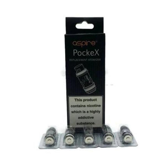 Aspire PockeX 0.6 / 1.2 Ohm Coil - Online Vape Shop