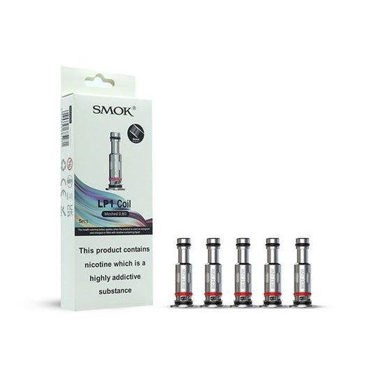 Smok LP1 Meshed Replacement Coils - 0.8ohms/ 1.2ohms - Online Vape Shop